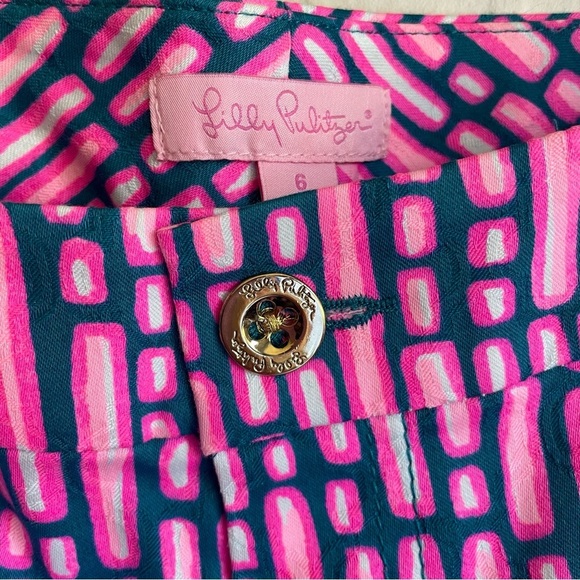 Lilly Pulitzer Kelly Ankle Pant Mandevilla Slathouse Stripe Size 6 NWOT - Picture 14 of 14